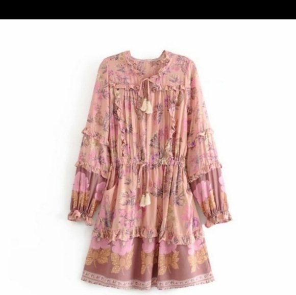 Boho Gypsy Wild Bloom Playdress - Picture 2 of 5